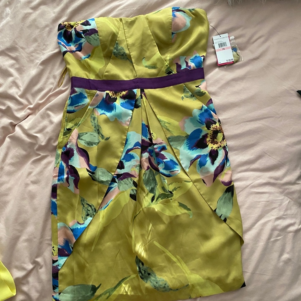 Strapless dress